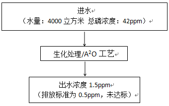 某酒廠污水除磷方法現(xiàn)場